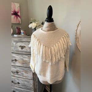 🤍 NWOT Boho Sweater